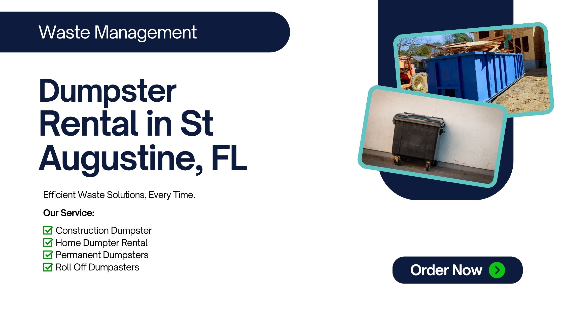 Dumpster Rental St Augustine
