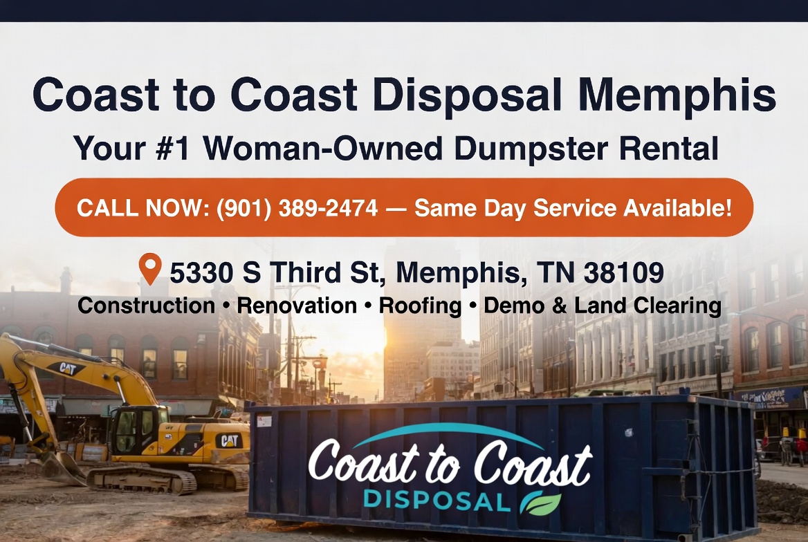 Historic Beale Street in Downtown Memphis — Coast to Coast Disposal service area